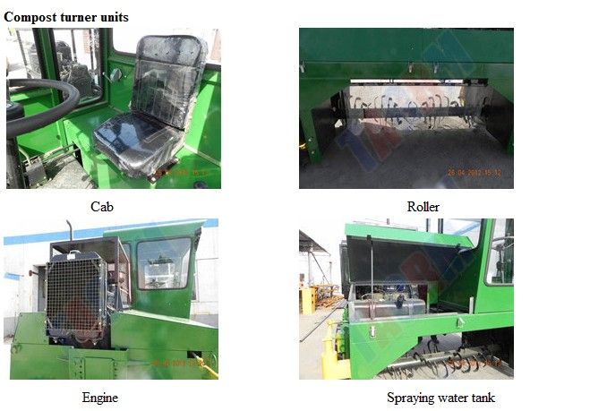 M2300 compost turner/M2300 compost processing machine from TAGRM