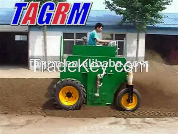 High productivity M2000 compost turner for mixing manure