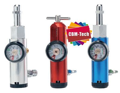 Click-style Medical Aluminum Oxygen Regulator