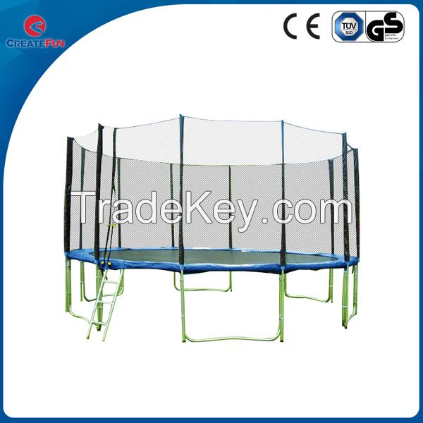 CreateFun 10ft big round Trampolines with safety nets