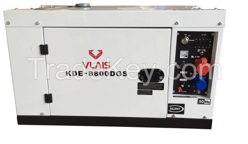 Factory KDF8800DGS 6KW silent generator.all copper coil