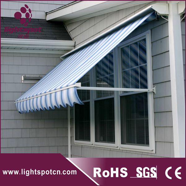 Drop Arm Awnings for patios and windows