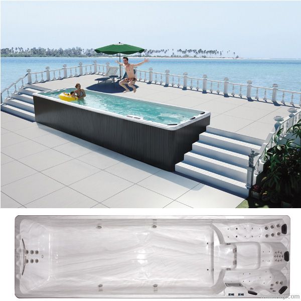 7.8 Meters Swimming SPA Pool Whirlpool Bathtub with US Balboa System