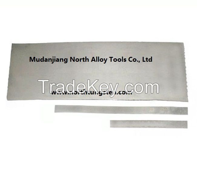 Tungsten alloy plates