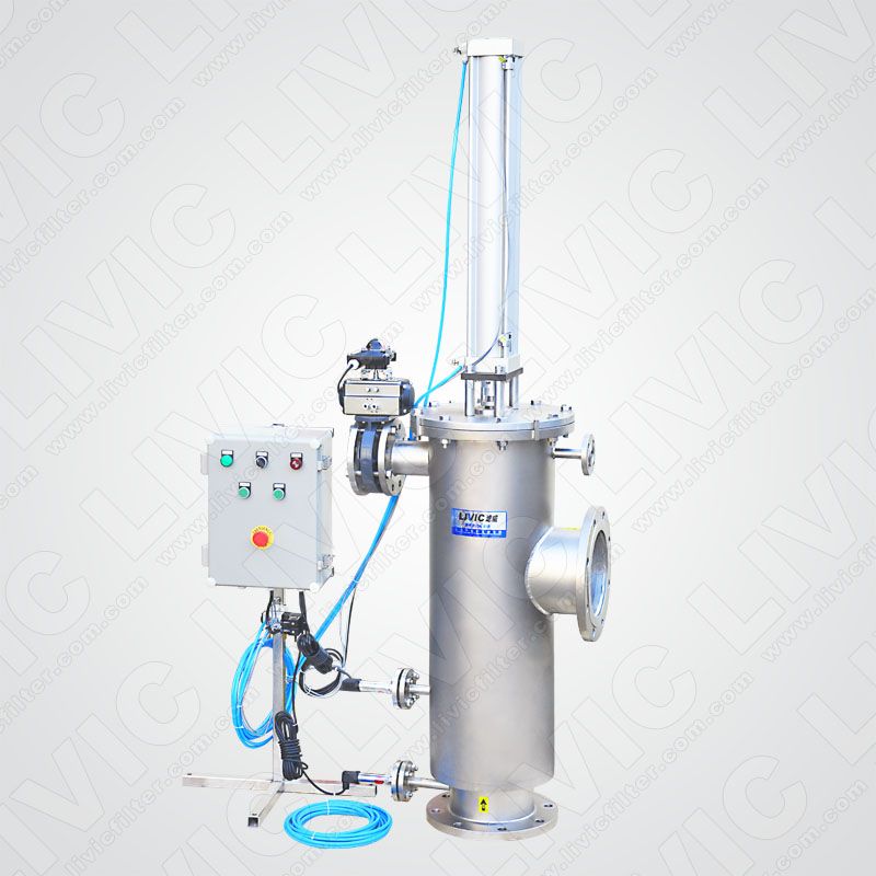 Online Continuous Bernoulli Self-cleaning Filters for Water Filtration Treatment