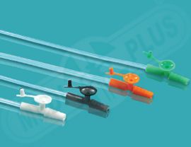 Suction Catheter With Thumb Control