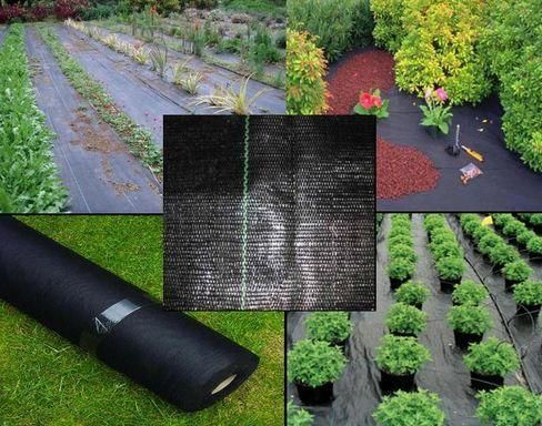 pp woven fabric ground cover wed mat silt fene