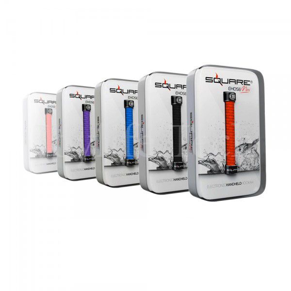 Newest Square E hose mini ehookah vaporizer with Gift box packing 900mAh Orignal flavor included