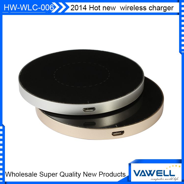 2014 new wireless charger qi wireless charger  for iphone5