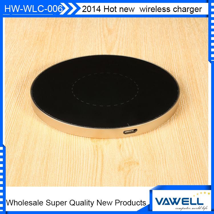 2014 hot-sales wireless charger qi charger 