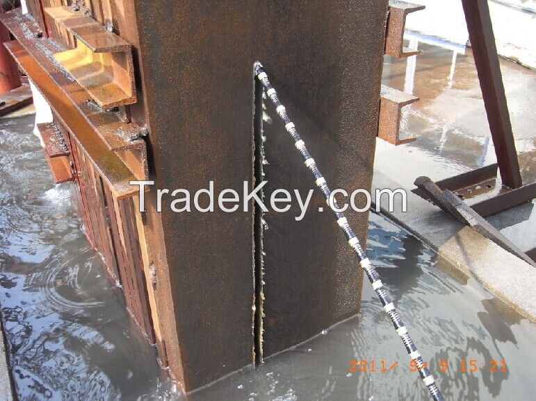 Diamond wires for steel/Iron cutting