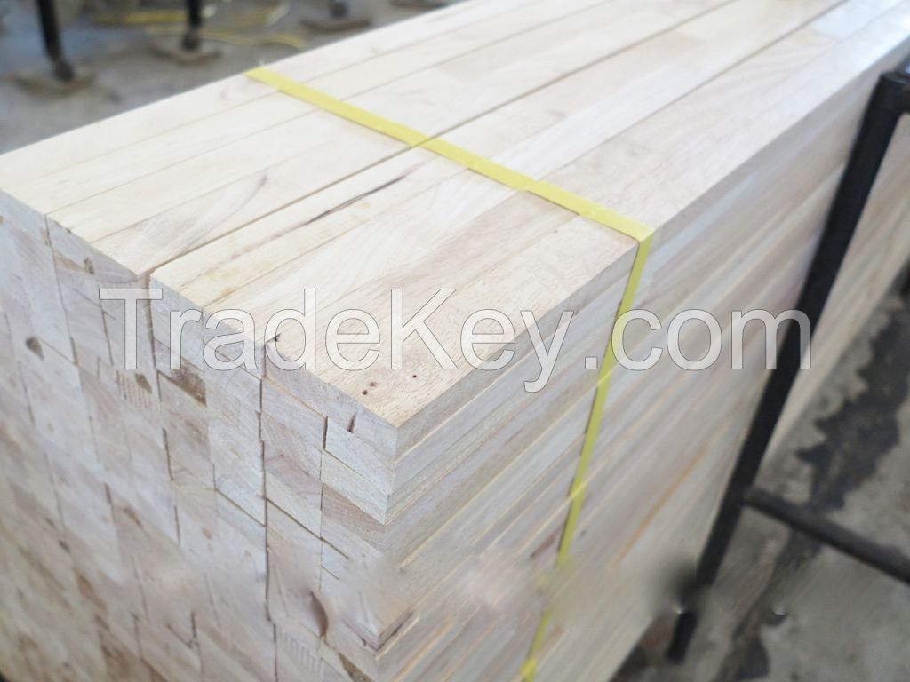 Finger Joint Rubber wood