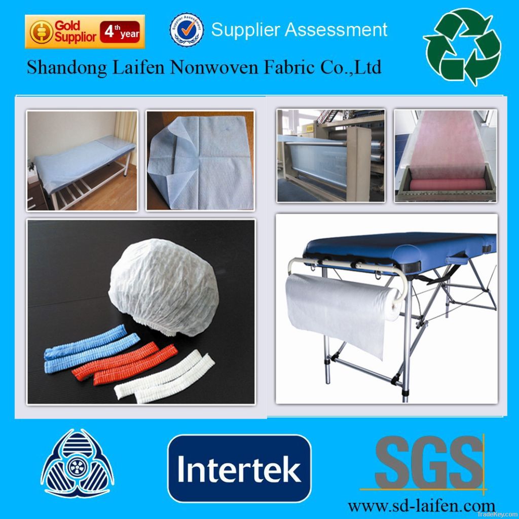 Hot sale comfortable 100% Polypropylene spunbond Nonwoven Fabric  for medical sugrey
