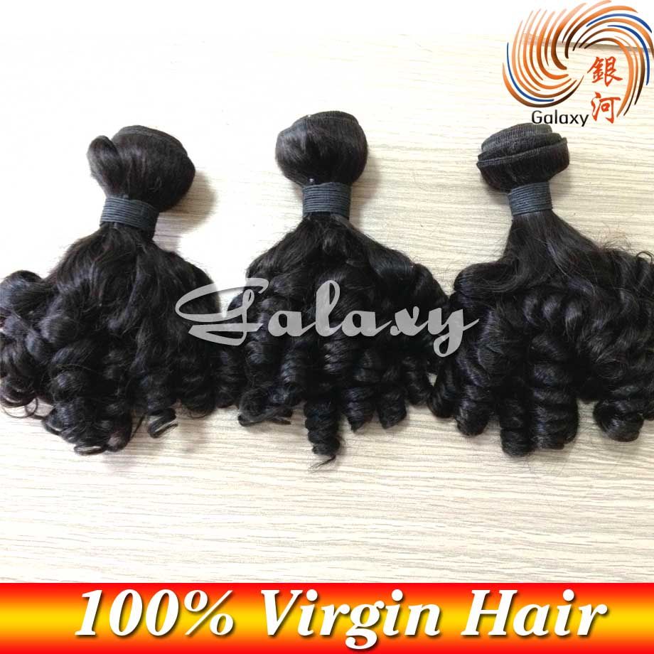 6A New Queen Hair Products  Africa Curly 100% Virgin Human Hair Weft Natural Color 