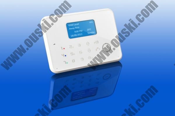 Quad band GSM PSTN intelligent home burglar alarm system G6