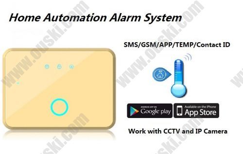 APP GSM wireless home burglar alarm system A6