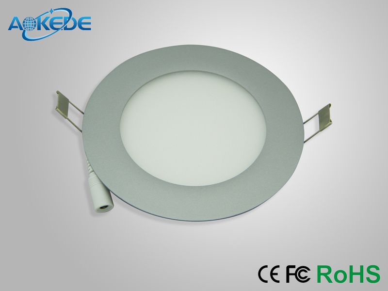 8W Super-slim Ultrathin Rounded LED Panel Light|Downlight|Ceiling Ligh