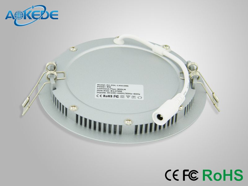 8W Super-slim Ultrathin Rounded LED Panel Light|Downlight|Ceiling Ligh