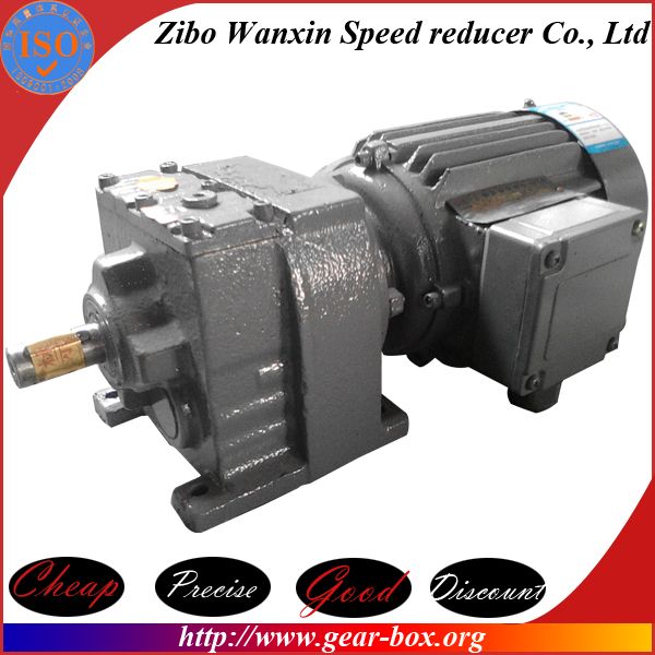0.37KW  WR17 foot-mounted electric small cylinder gear units with ac motor