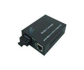 Media Converter with Dual Fiber Single Mode 20km