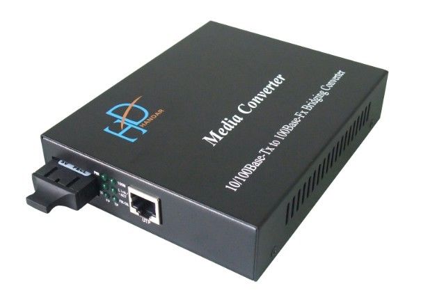 10/100M Ethernet dual fiber media converter