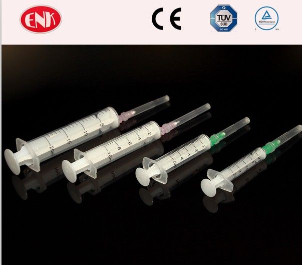 3 parts disposable syringe with needle 1ml 2ml 2.5ml 3ml 5ml 10ml 20ml 30ml 50ml 60ml