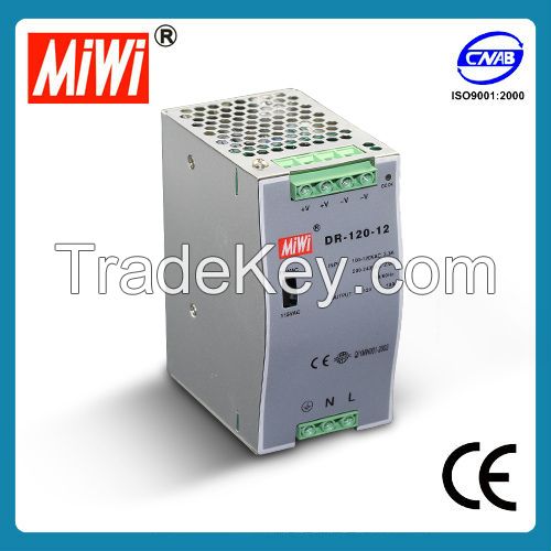 DR-120-24 Din rail switching power supply 24VDC 5a