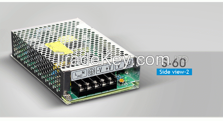 S-60-12 single output  60w 12v 5a switching power supply