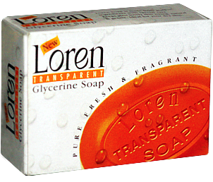 Loren Transparent Glycerine Bathing Bar