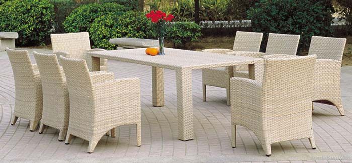 Garden Chair and Table Set (LN-047)