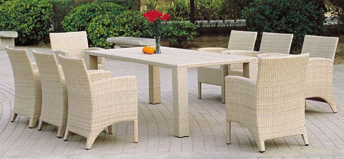 Garden Chair And Table Set (ln-047)