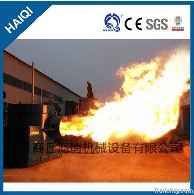 Industrial full automatic biomass sawdust burner