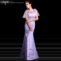 2013 slim purple fish tail long design 