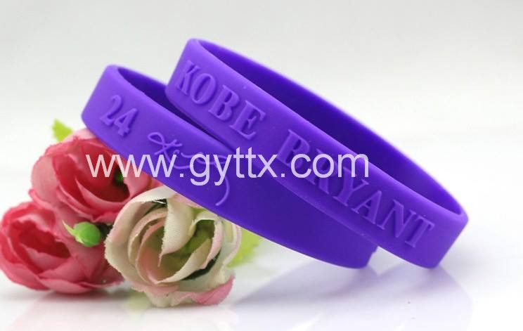 Promotion gift silicone bracelet 