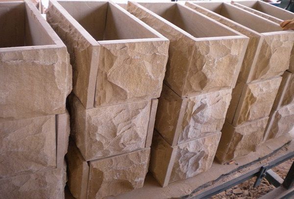 yellow cultured sandstone from factory China