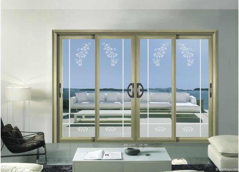 Aluminium alloy sliding doors