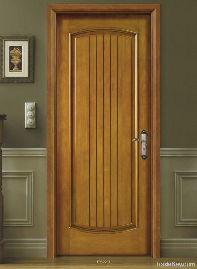 Wooden door for room