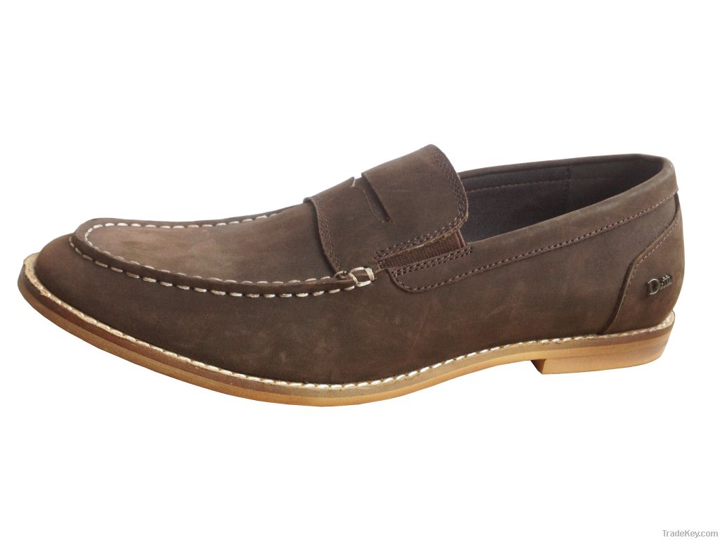 fashion comfortable casual genuine leather businessman men shoes