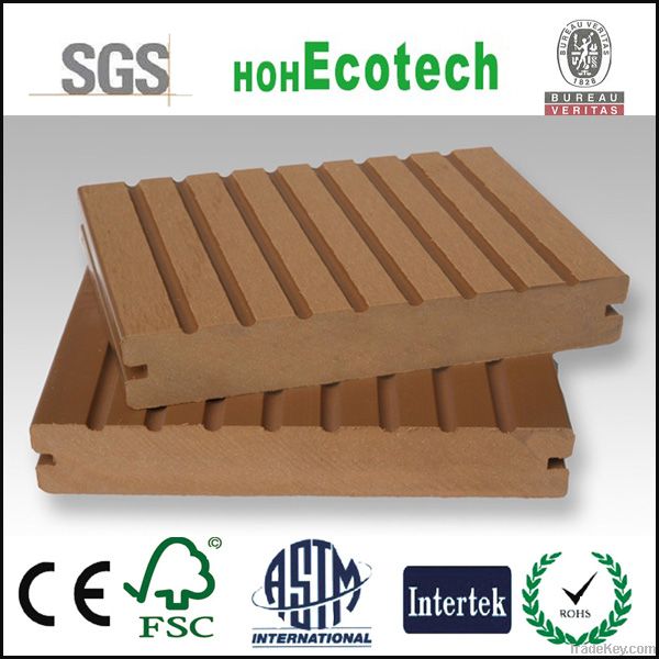 recycled material waterproof WPC decking floor