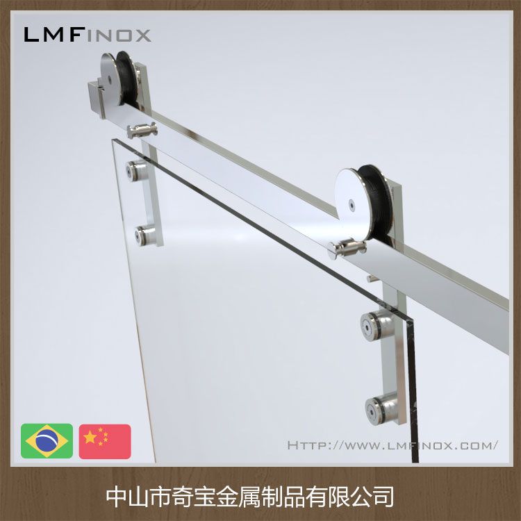 automatic sliding door for crystal system