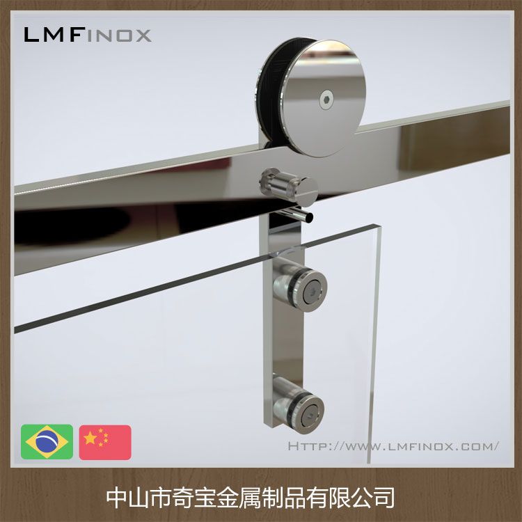 automatic sliding door for crystal system