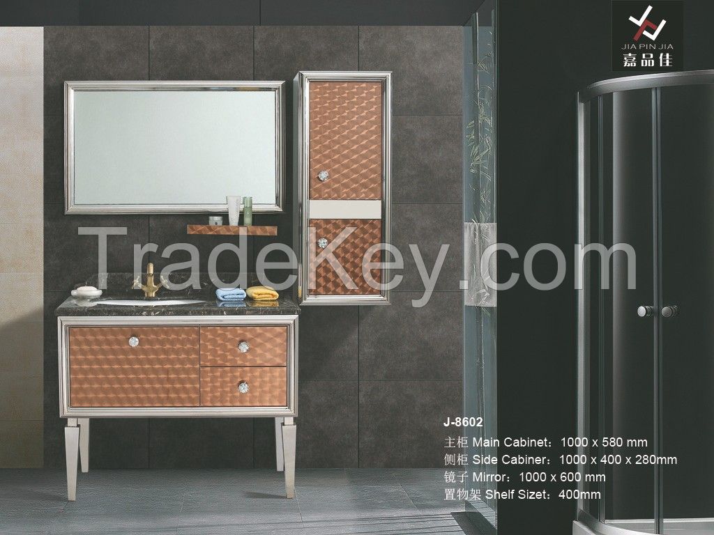 Stainless Steel Bathroom Cabinet [J-8605]