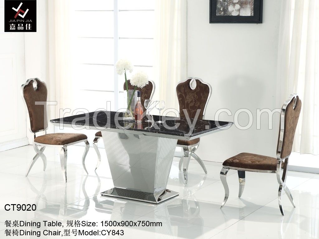 2014 Modern Stainless Steel Dining Table [CT1060]