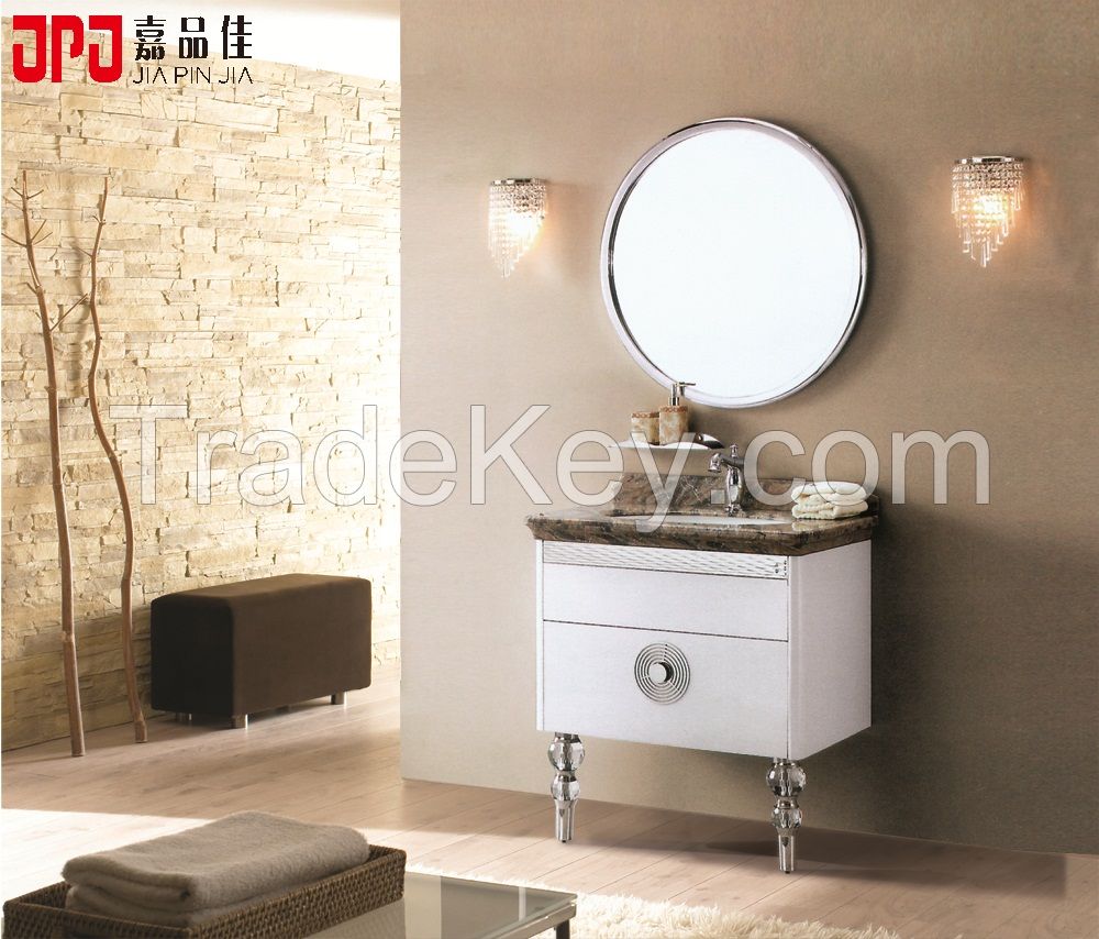 Modern Stainless Steel Bathroom Vanity