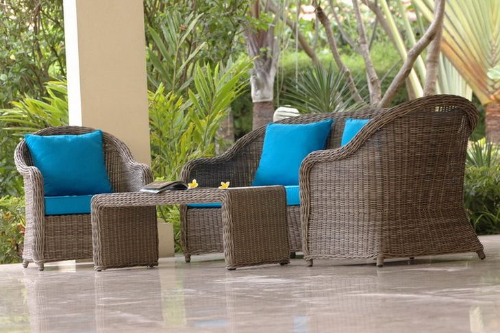 Isola Kubu Grey Synthetic Rattan