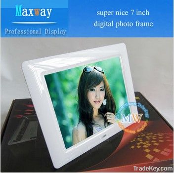 Super nice 7" digital photo frame lcd