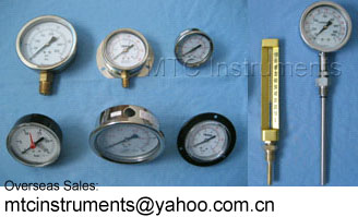 pressure gauges