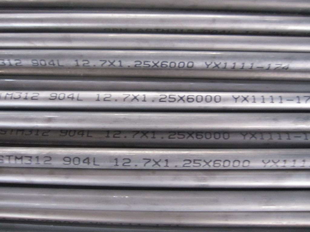 stainless steel seamless tube  N08904