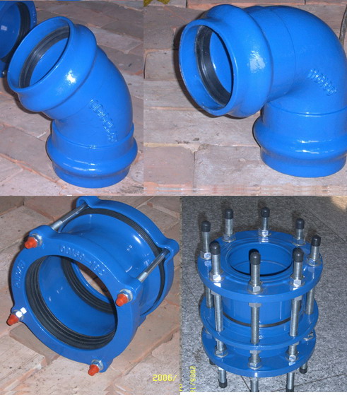 ductile iron manhole cover, ductile iron pipe fitting, EN 124, EN 545