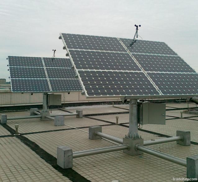 high quality high efficiency dual axis solar sun tracker system
